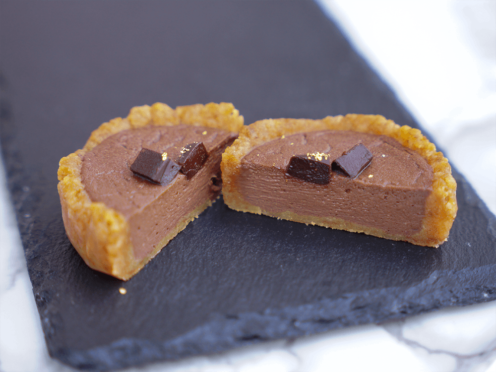 生チョコの低糖質チーズケーキ